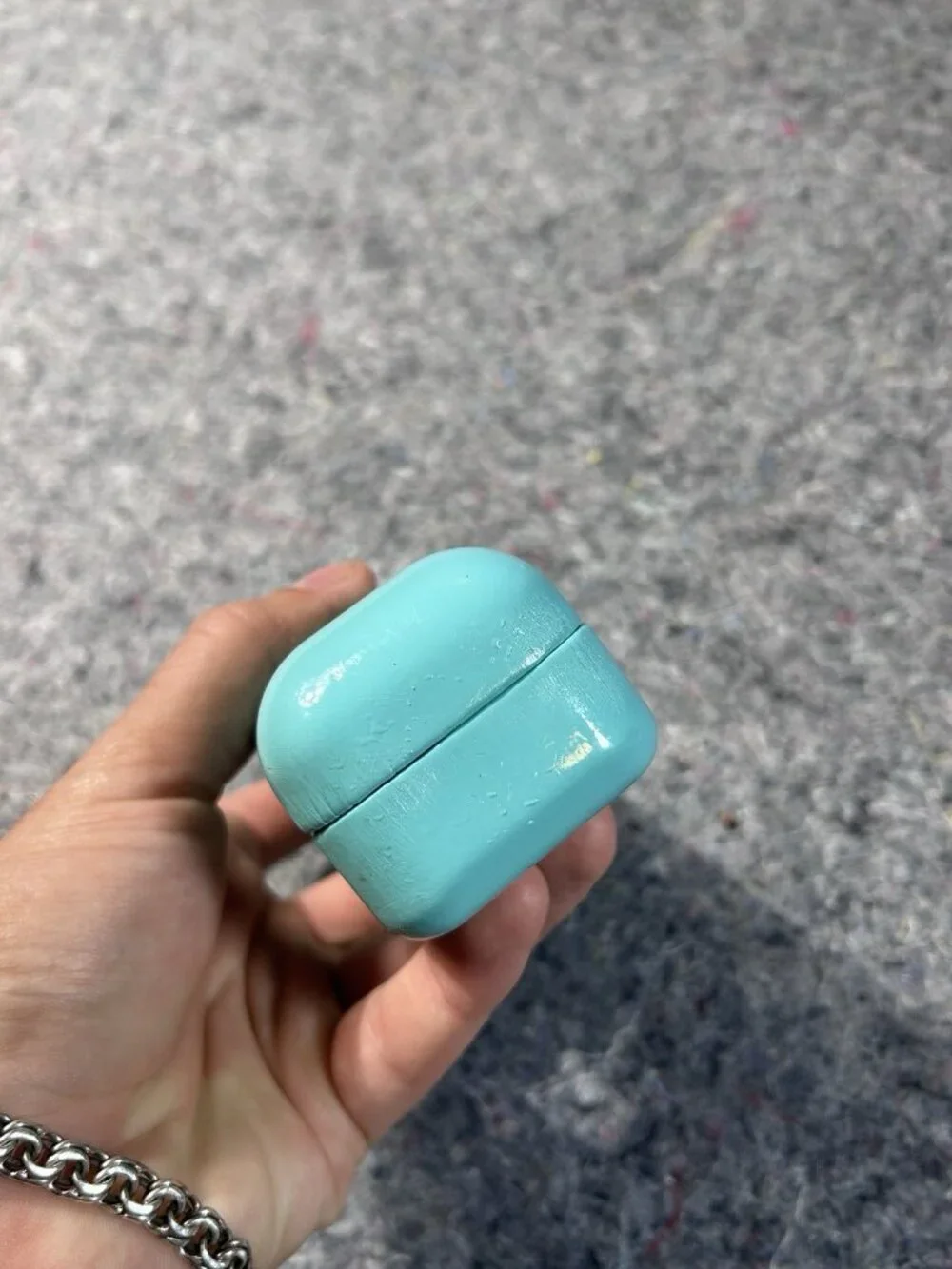 Tiffany & Co Sunglasses Eye Glasses Hard Case Clamshell Blue Case Only
